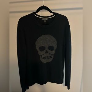 Men’s Banana Republic collection of sweaters, shirt and vest.